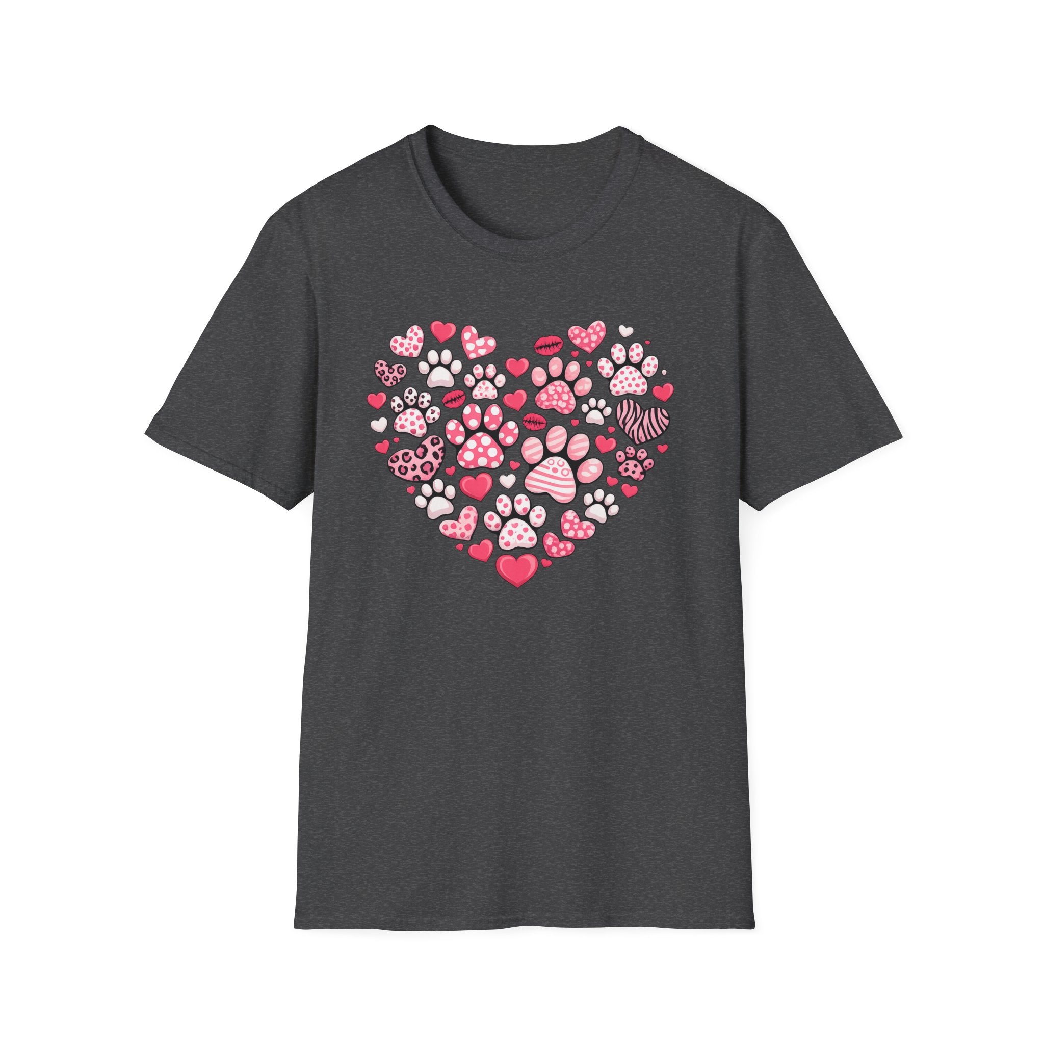 "Paw print heart" T-Shirt
