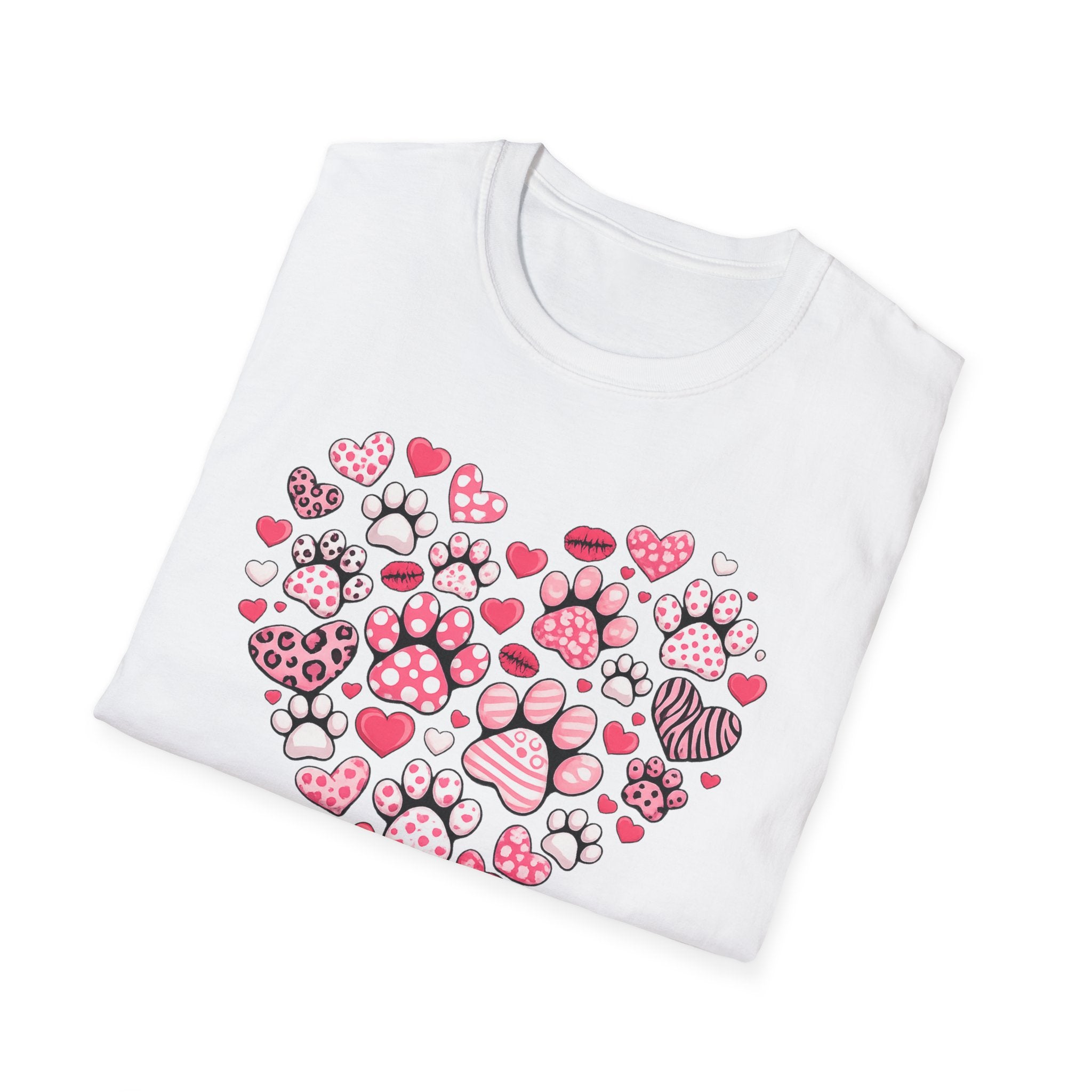 "Paw print heart" T-Shirt