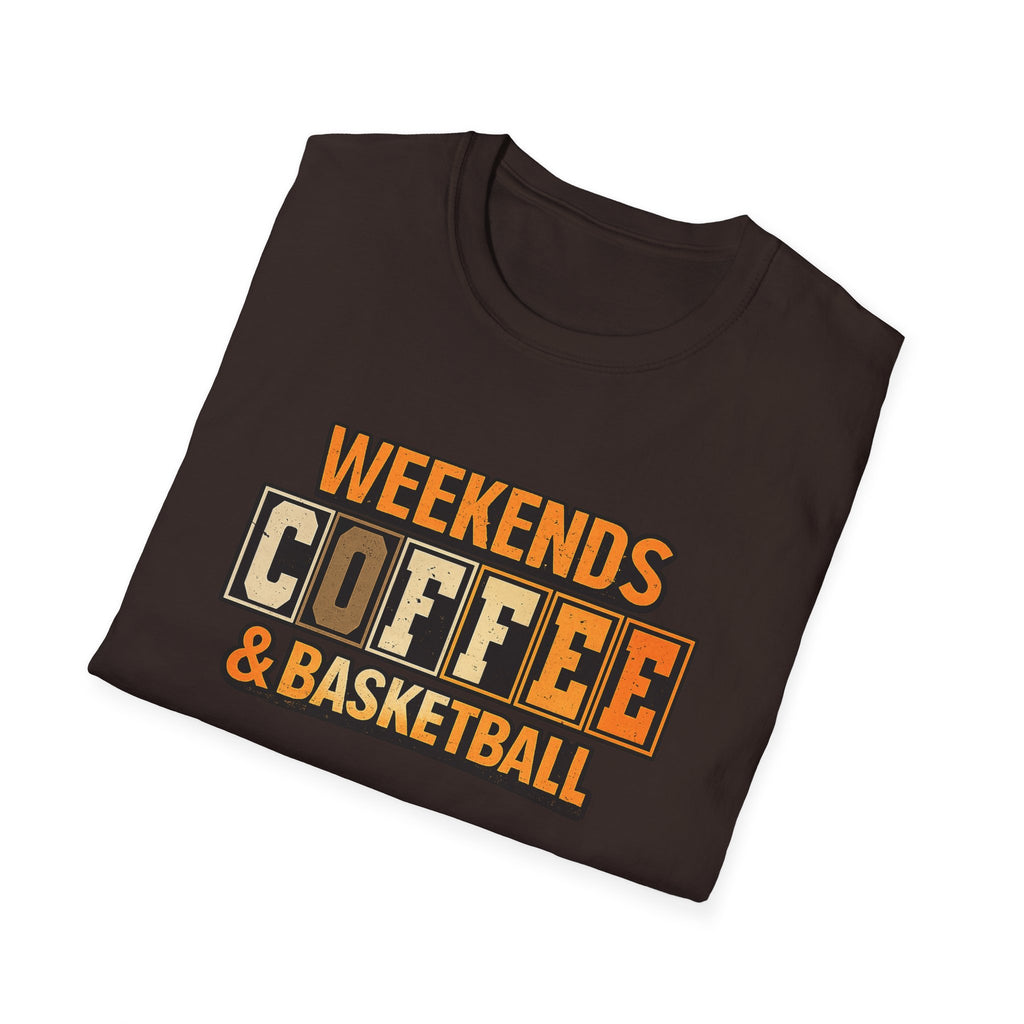 "Coffee and basketball" T-shirt