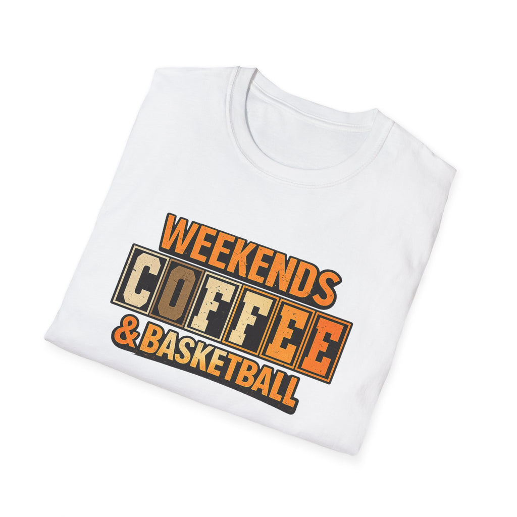 "Coffee and basketball" T-shirt