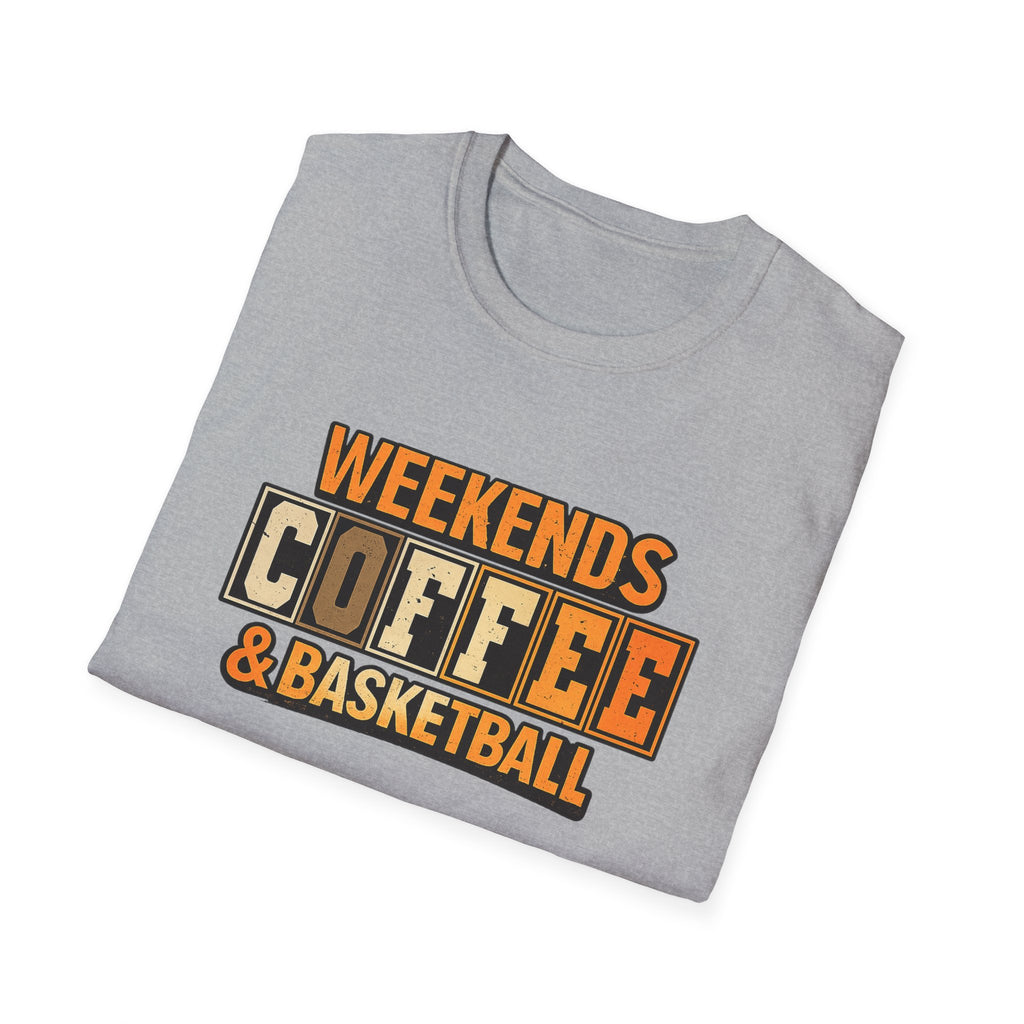 "Coffee and basketball" T-shirt